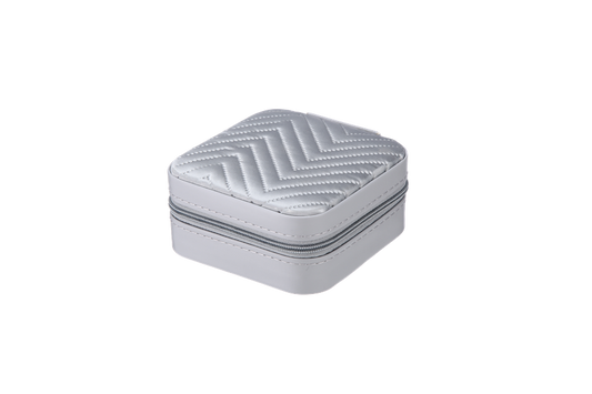 Ladies Jewelry Box Organizer : Silver
