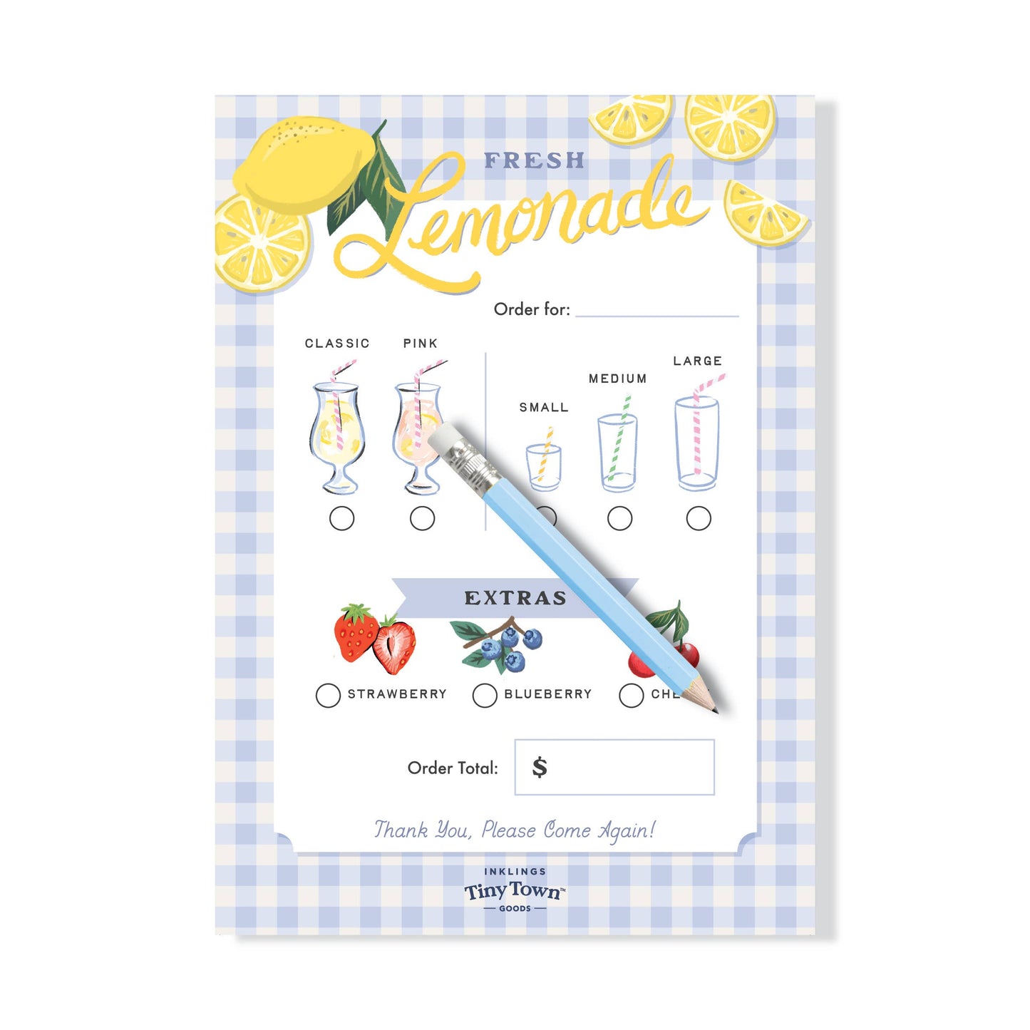 Inklings Tiny Town™ Play Notepad - Lemonade Stand