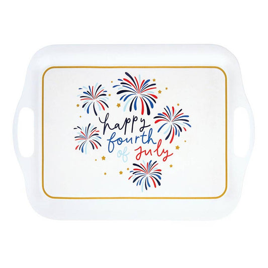 Bamboo Tray - 4th of July: Bamboo Fiber