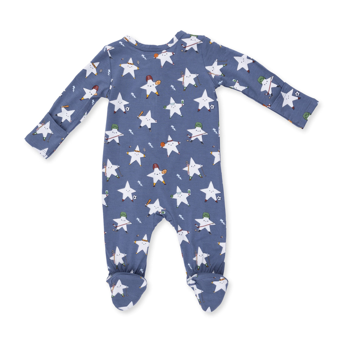 Angel Dear Sports All Stars - 2 Way Zipper Footie - image 3