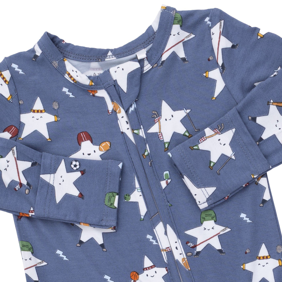 Angel Dear Sports All Stars - 2 Way Zipper Footie - image 4