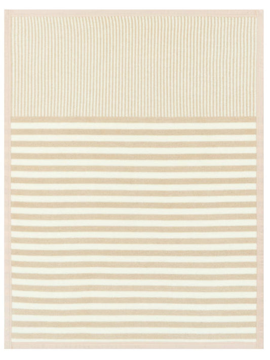 Sweet Pea Stripe Oak Mini Blanket