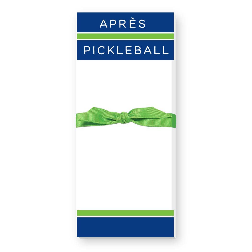 Apres Pickleball Skinnie Notepad