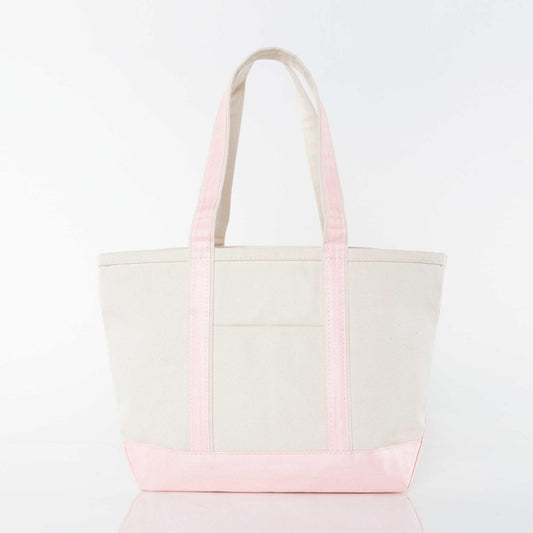 Medium Metallics Classic Tote Rose Gold
