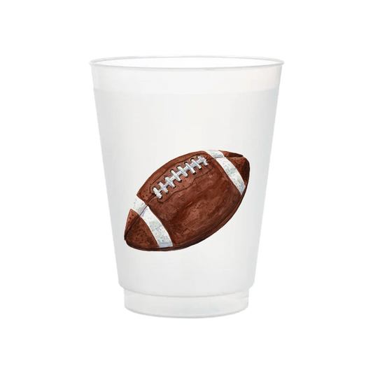Football Frosted Cup