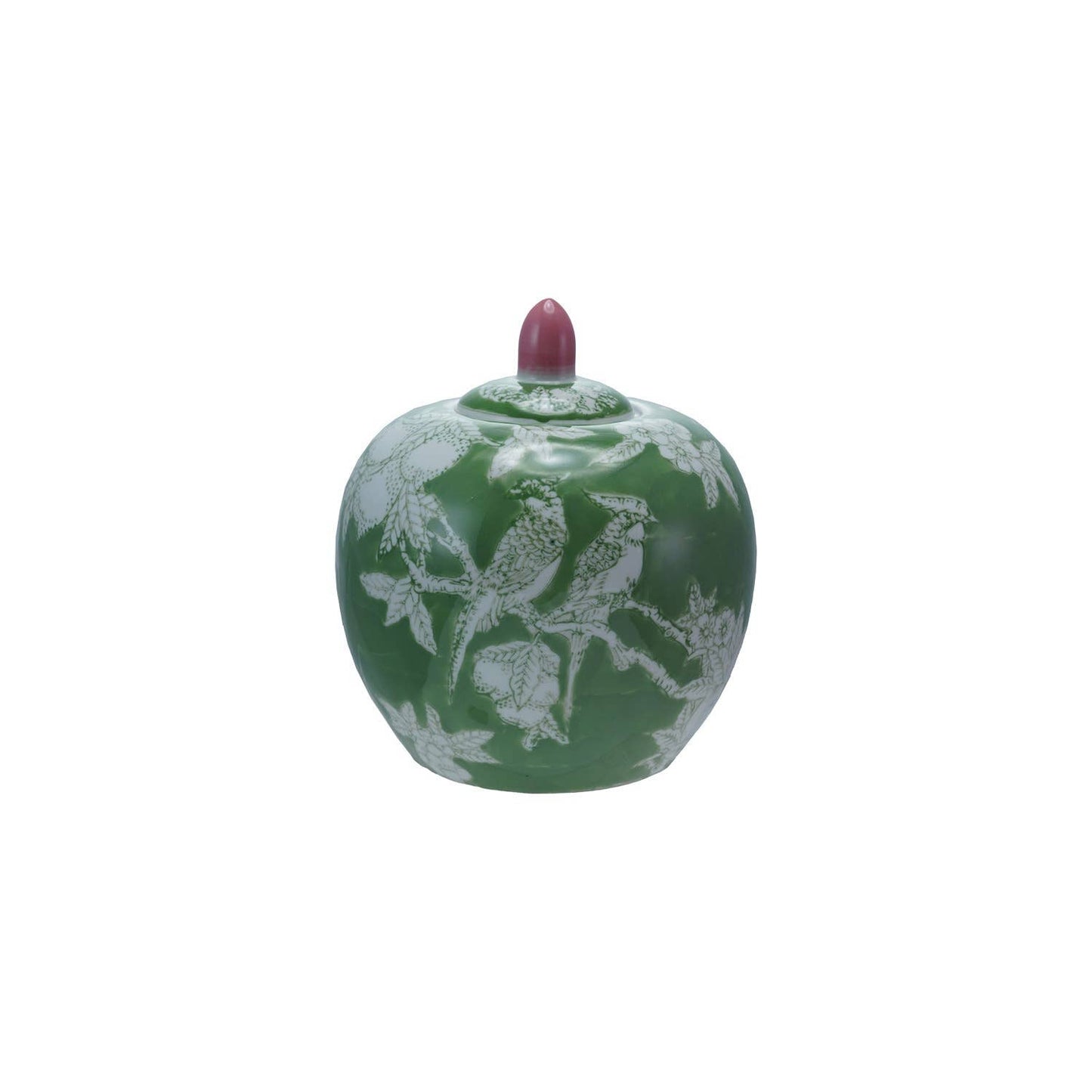 Stoneware Decorative Jar