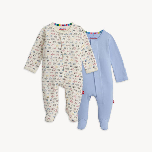 Organic Cotton Footie: 100 Assorted