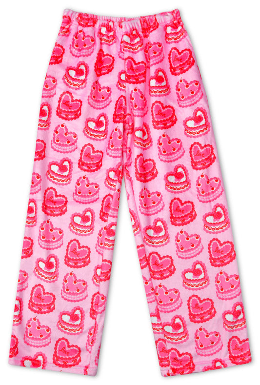 Heart Cakes Plush Pants