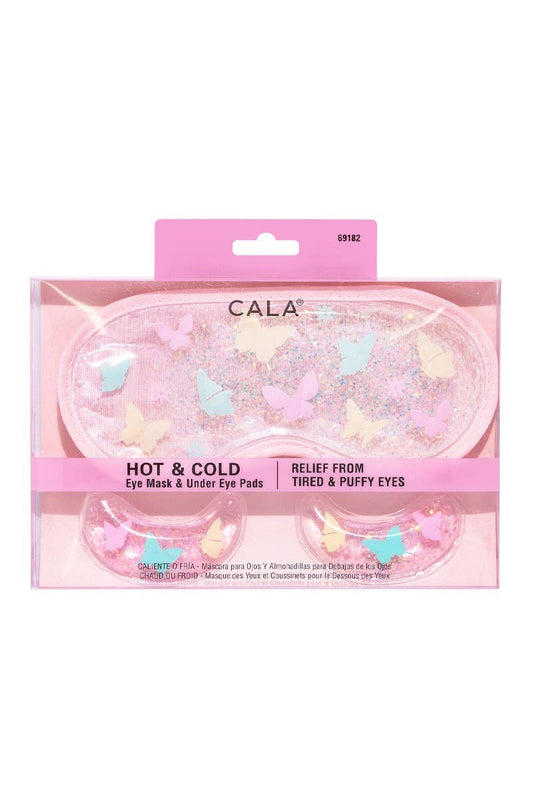 Hot & Cold Butterfly Eye Mask Set