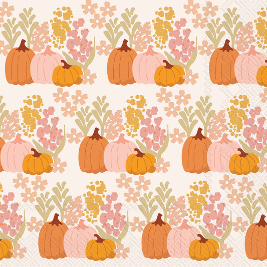 Harvest Bloom Cocktail Napkins