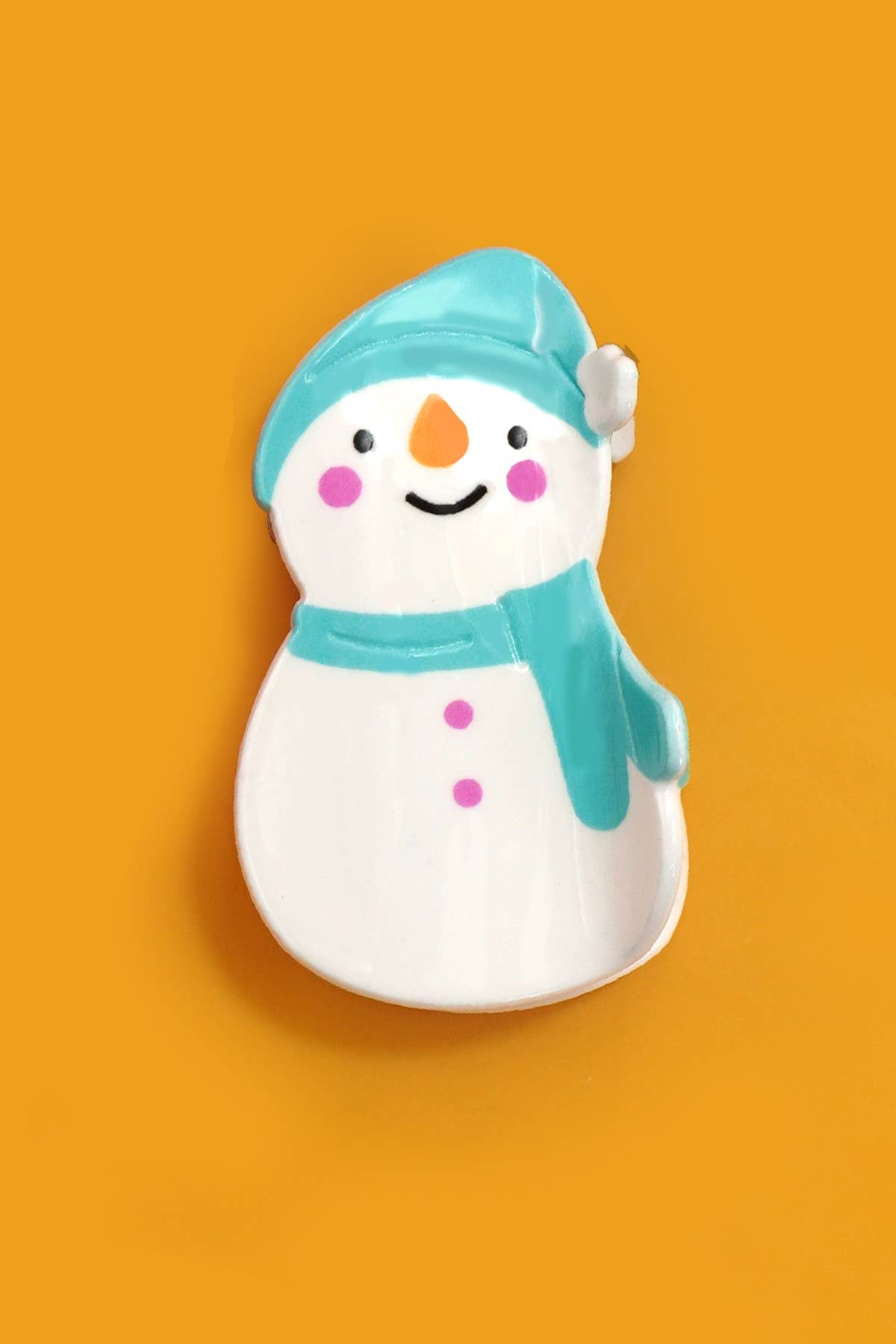 Christmas Tree Santa Snowman Hair Claw Clips | Snowman