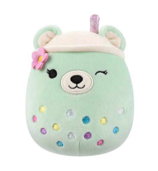 Squishmallow Easter Plush Toy 8" Mae the Boba Tea Bear