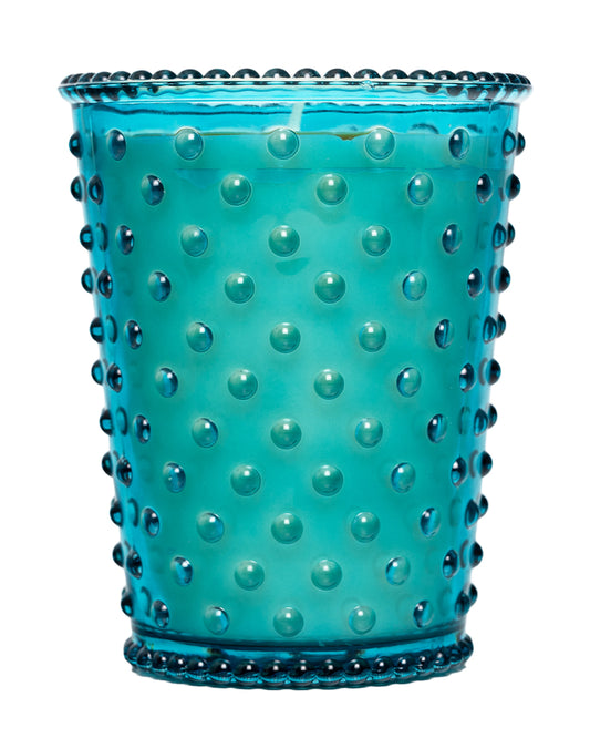 No. 74 Cucumber & Gin Hobnail Glass Candle