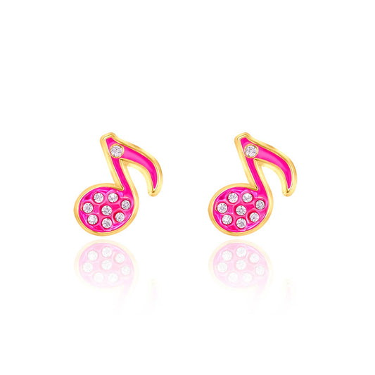 Music Notes Cutie Stud Earrings