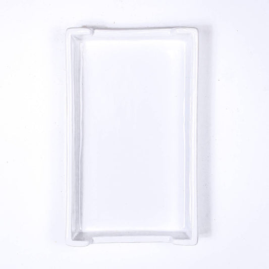 Classic Guest Napkin Holder   White