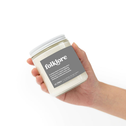 Folklore Scented Candle: Standard