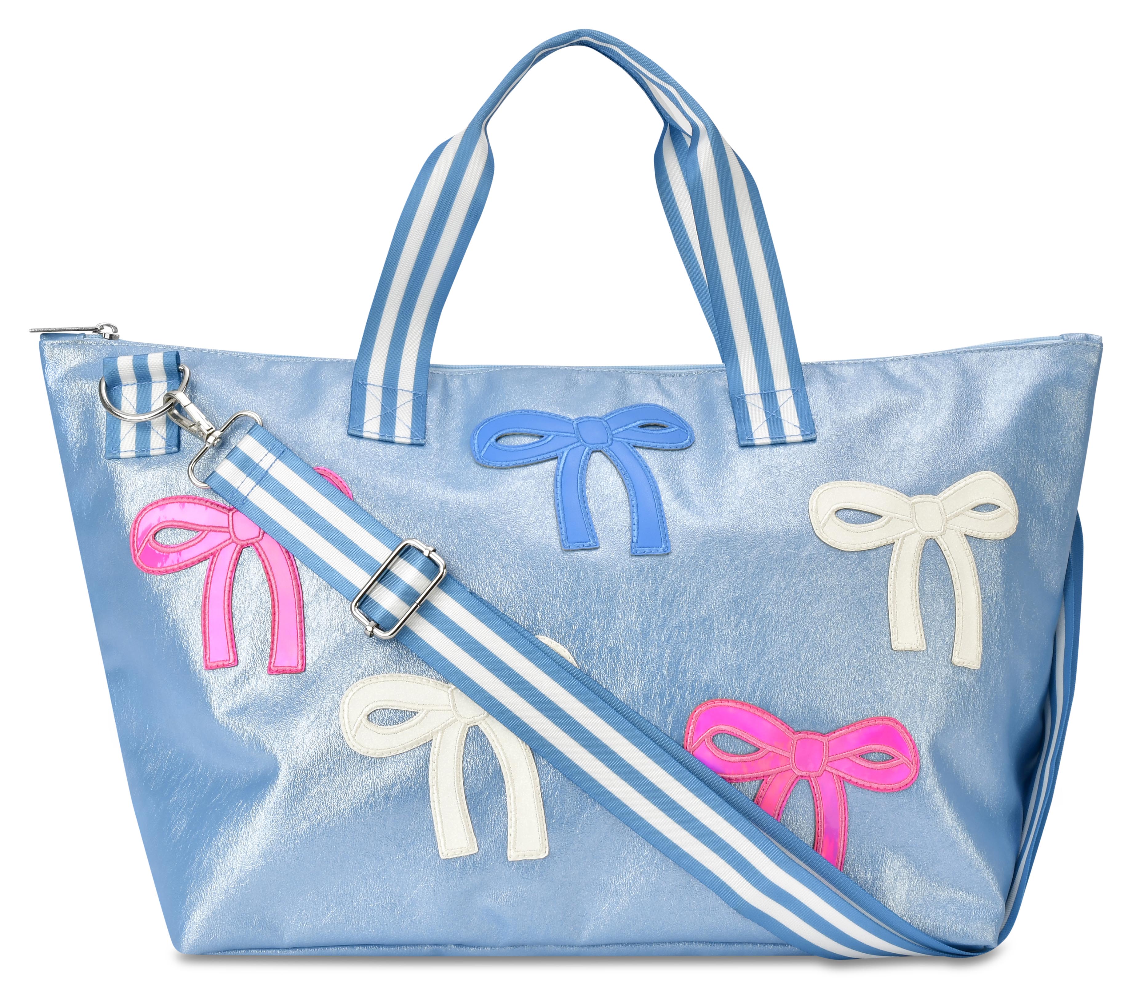 Patched Bow Overnight Bag – She la la