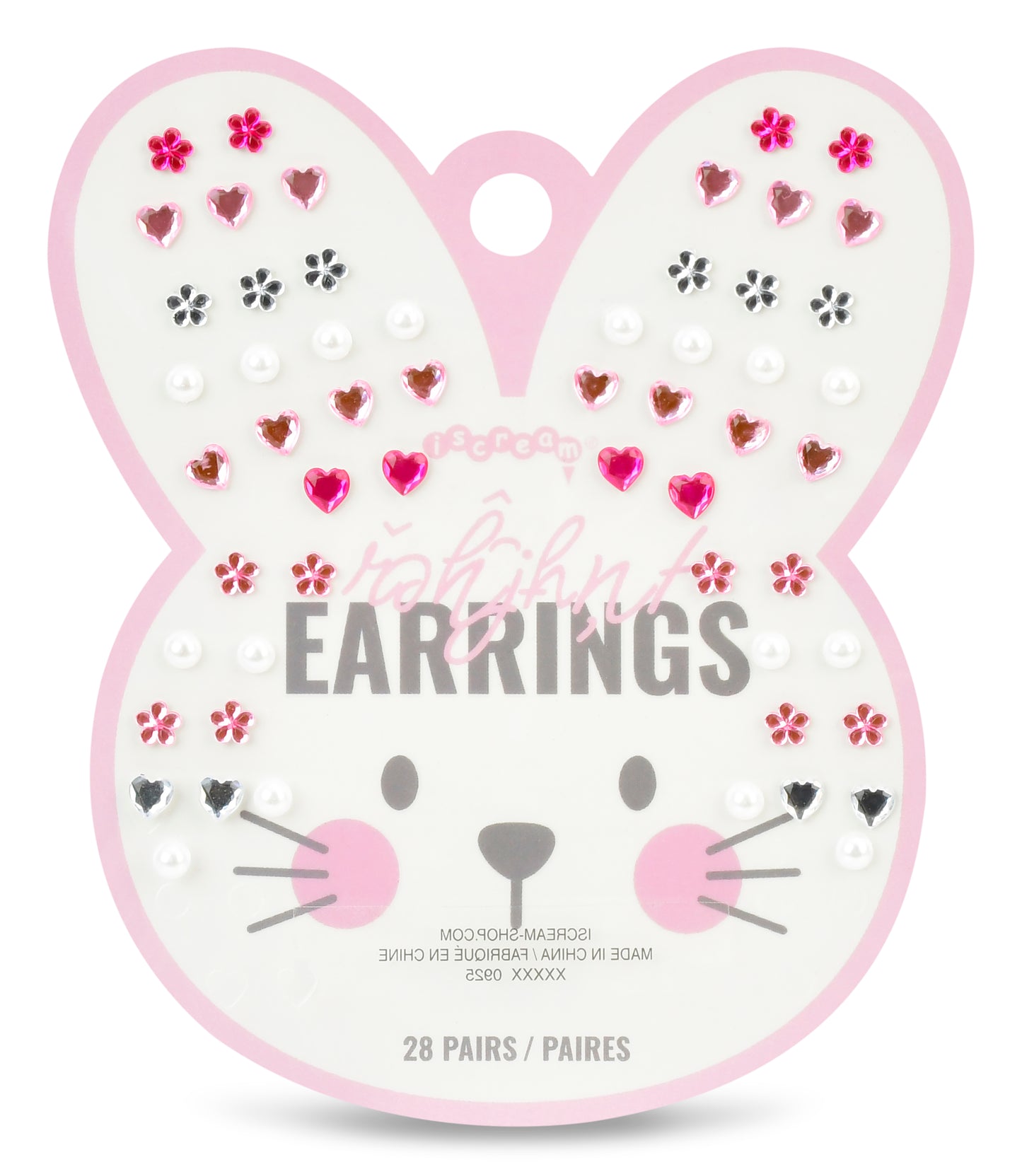 Bunny Stick On Earrings