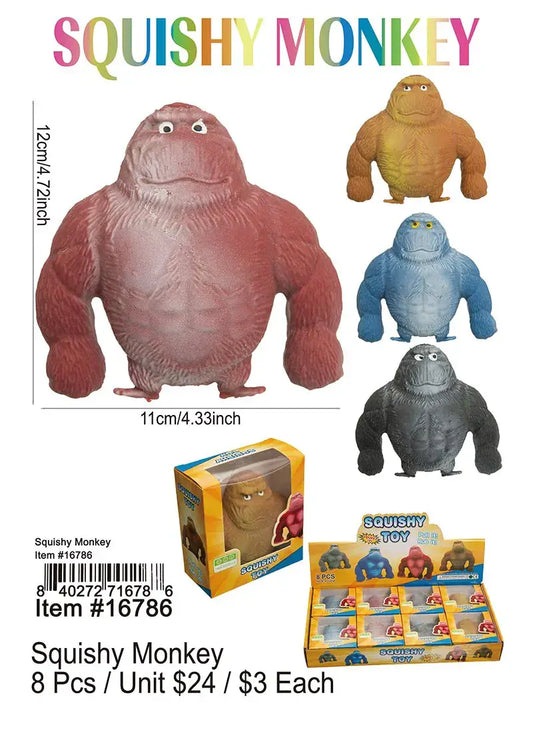 Squishy Monkey Toys