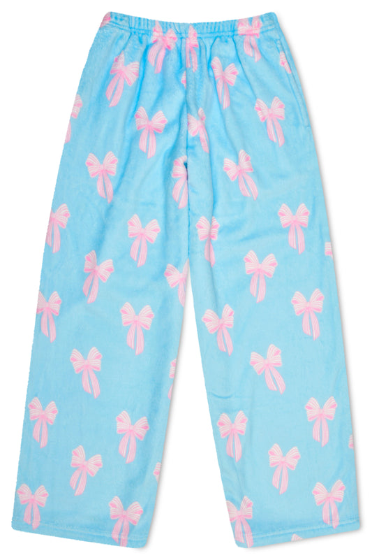 Spring Bows Plush Pants