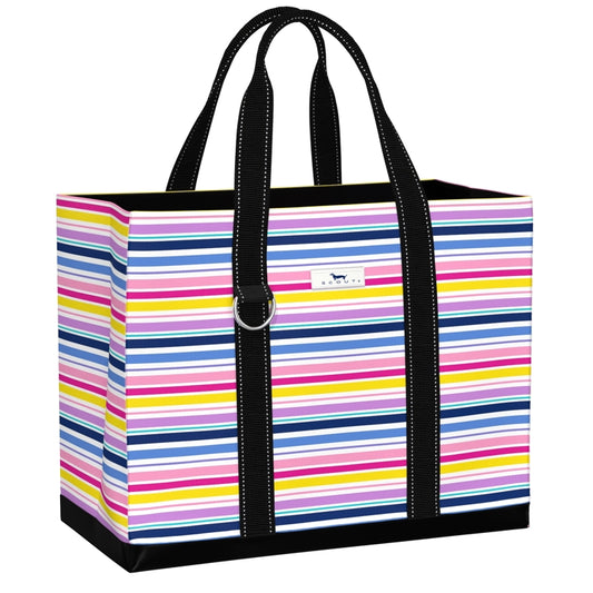Original Deano Tote Large Stripe a Pose