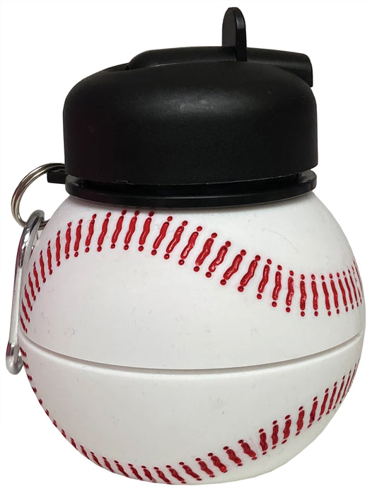 Baseball Collapsible Water Bottle