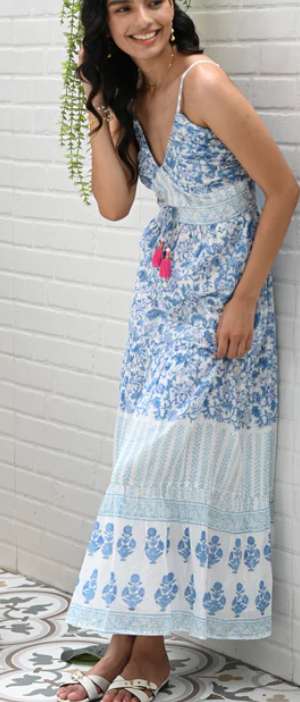 Erica Maxi In Ocean Fern