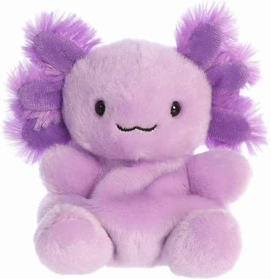 5" Plush Pal Xavier Purple Axolotl Palm Pals Stuffed Animal