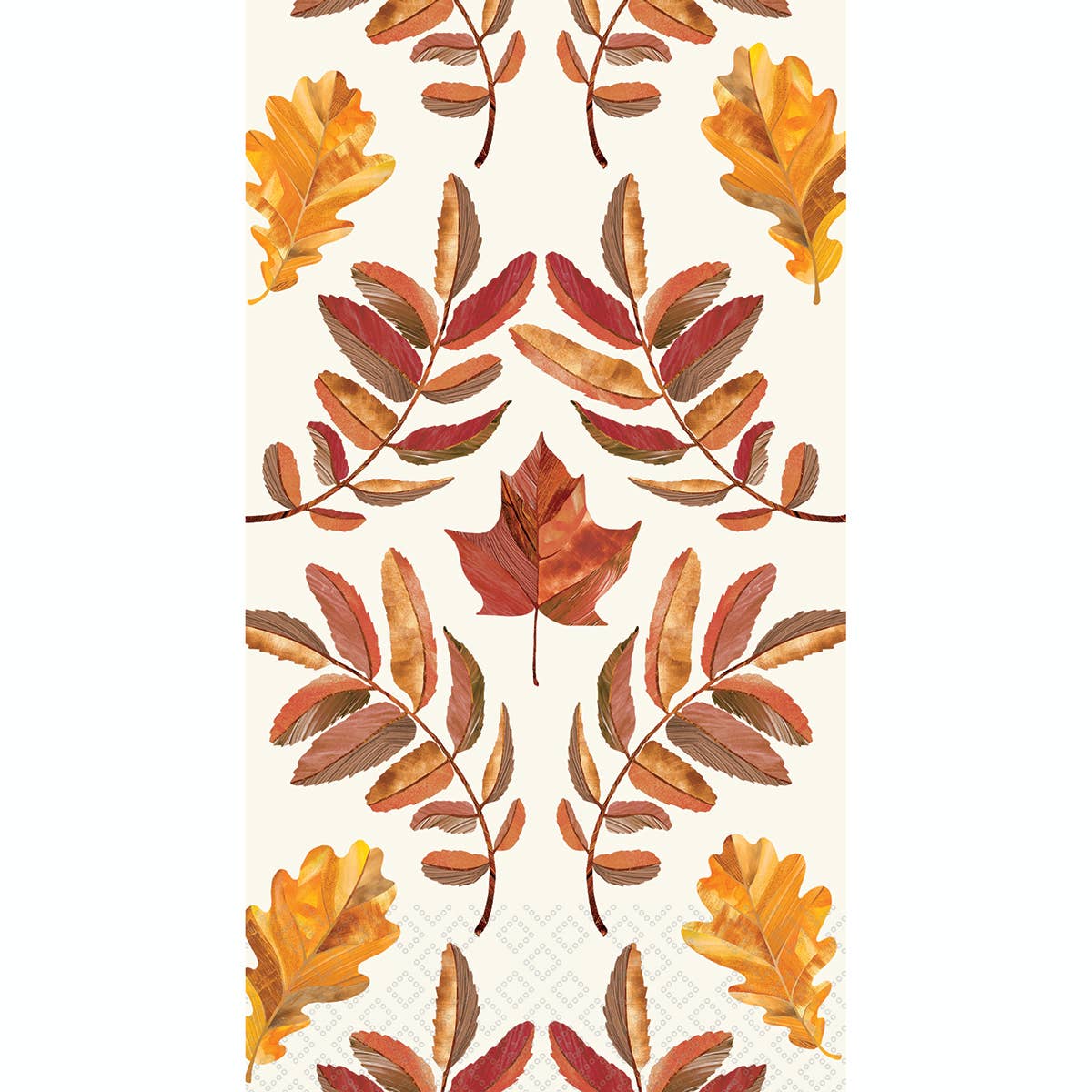 Falling Leaves Tile Paper Guest Towels