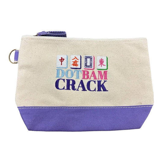 Mahjong Cosmetic Bag