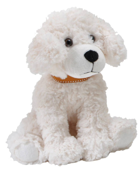 Scruffy Puppy Dog Cream 10" (24cm) Pet Puppy Dog
