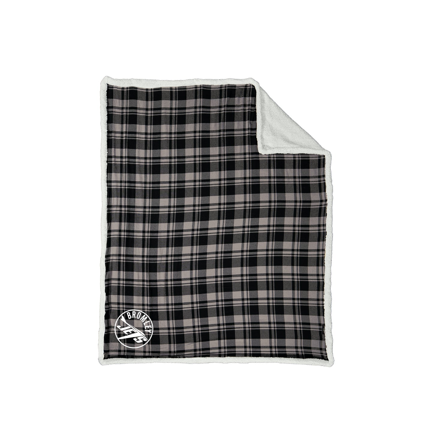 Port Authority® Flannel Sherpa Blanket