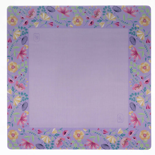 Lavender Floral Mat