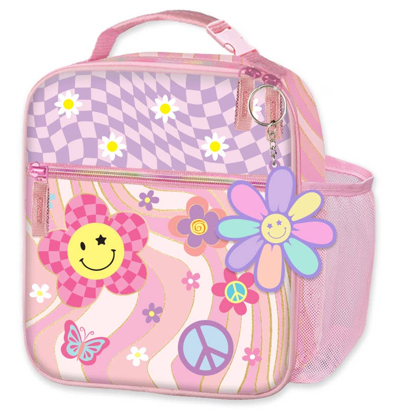 Insulated Lunch Bag, Groovy Flower