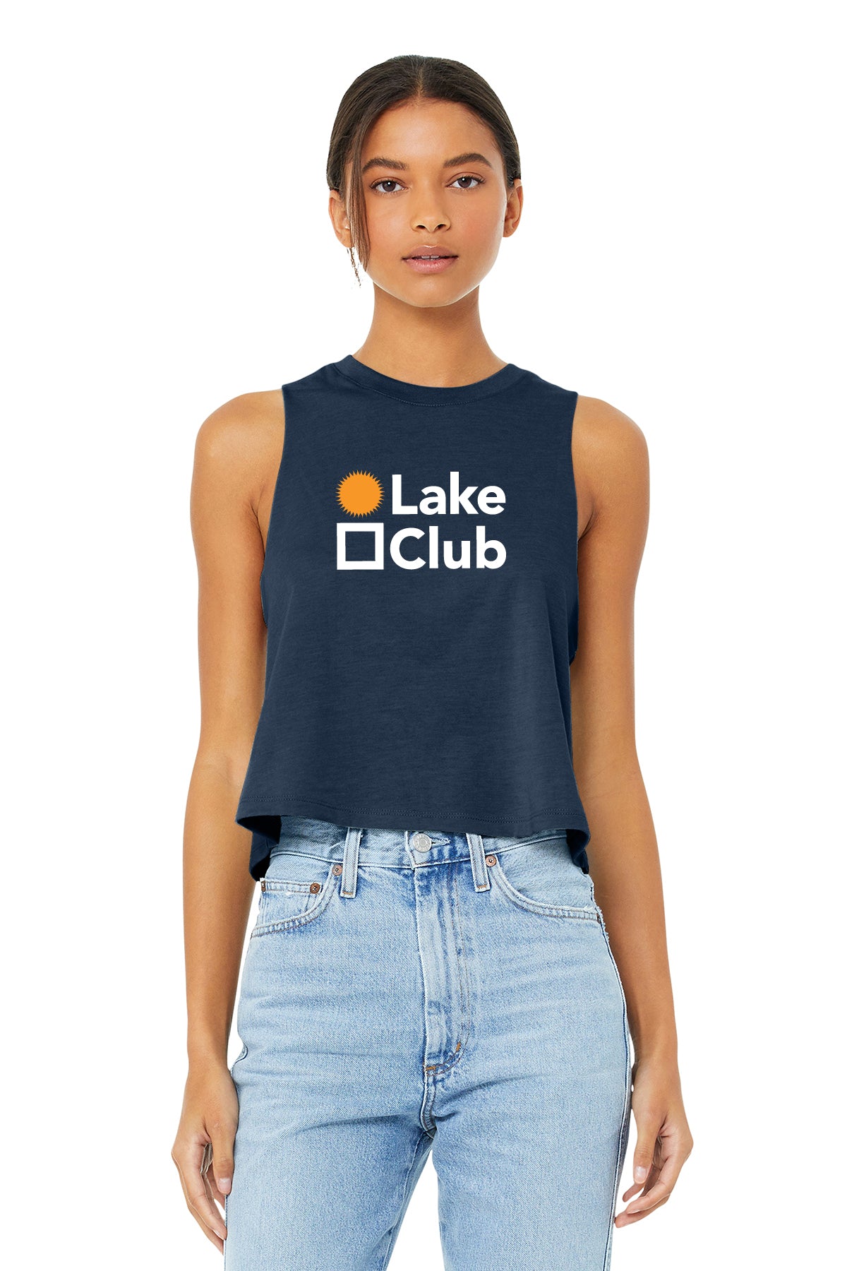 BELLA+CANVAS® Women’s Racerback Cropped Tank