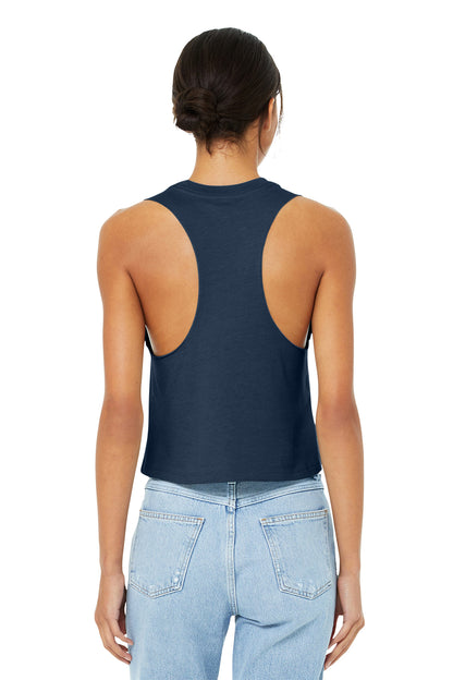 BELLA+CANVAS® Women’s Racerback Cropped Tank