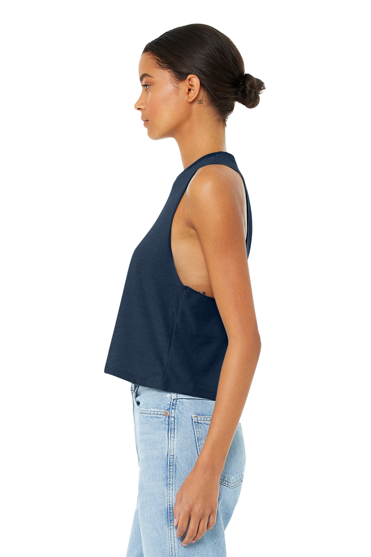 BELLA+CANVAS® Women’s Racerback Cropped Tank