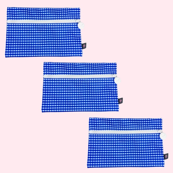 Electric Blue Cosmo Bag-Wipeable