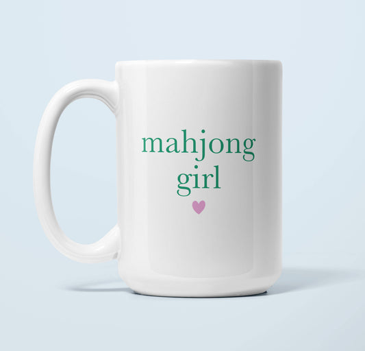 Mahjong Girl Mug
