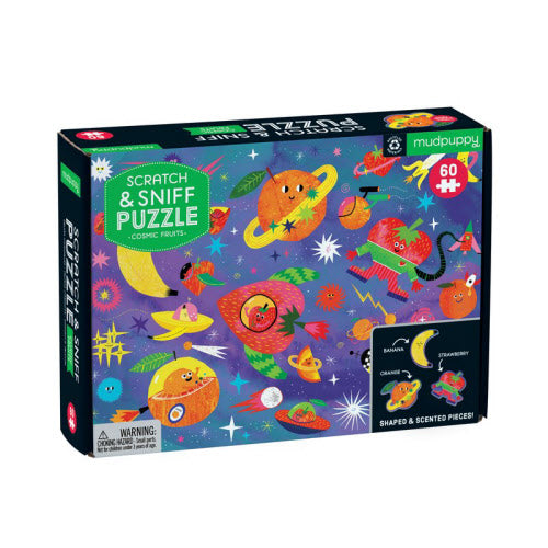 Puzzle 60 Scratch and Sniff Cosmic Fruits