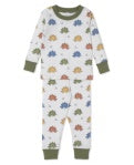 Pajama Set Snug Prt-Dino Traffic