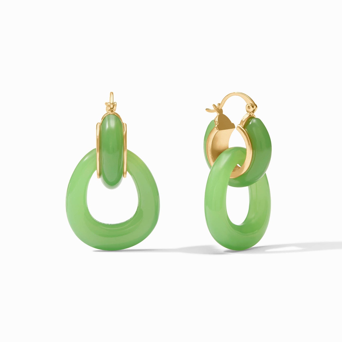 Amalfi 2-in-1 Earring - Green Apple