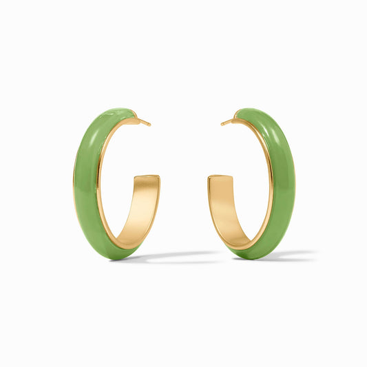 Amalfi Hoop - Green Apple - Large