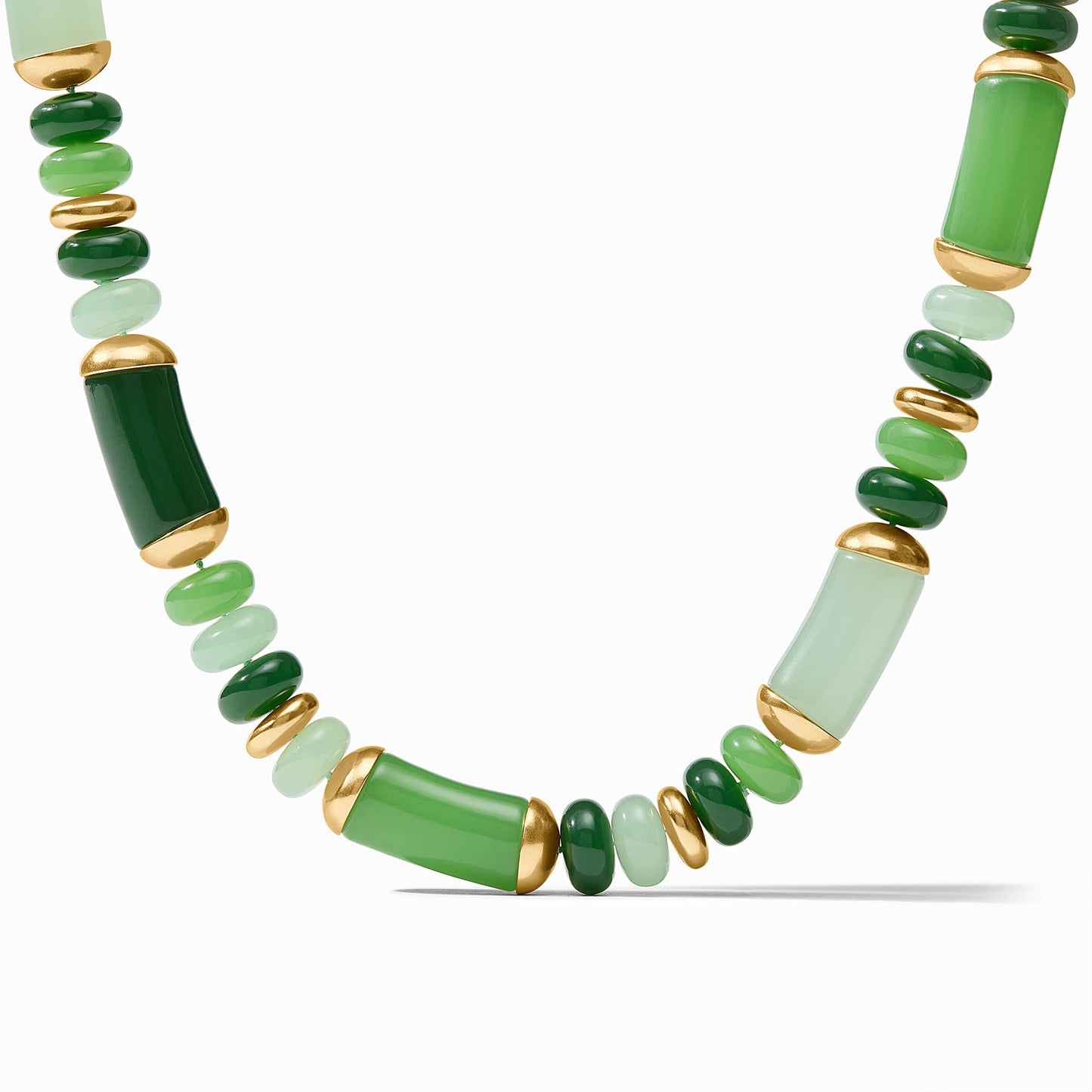 Amalfi Statement Necklace - Green Apple Multi