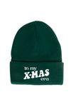 In my X-Mas Era Beanie in Green