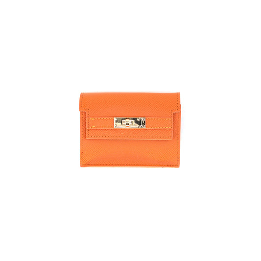 Card Holder in Orange