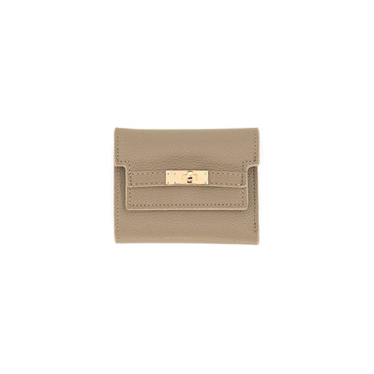 Wallet in Taupe