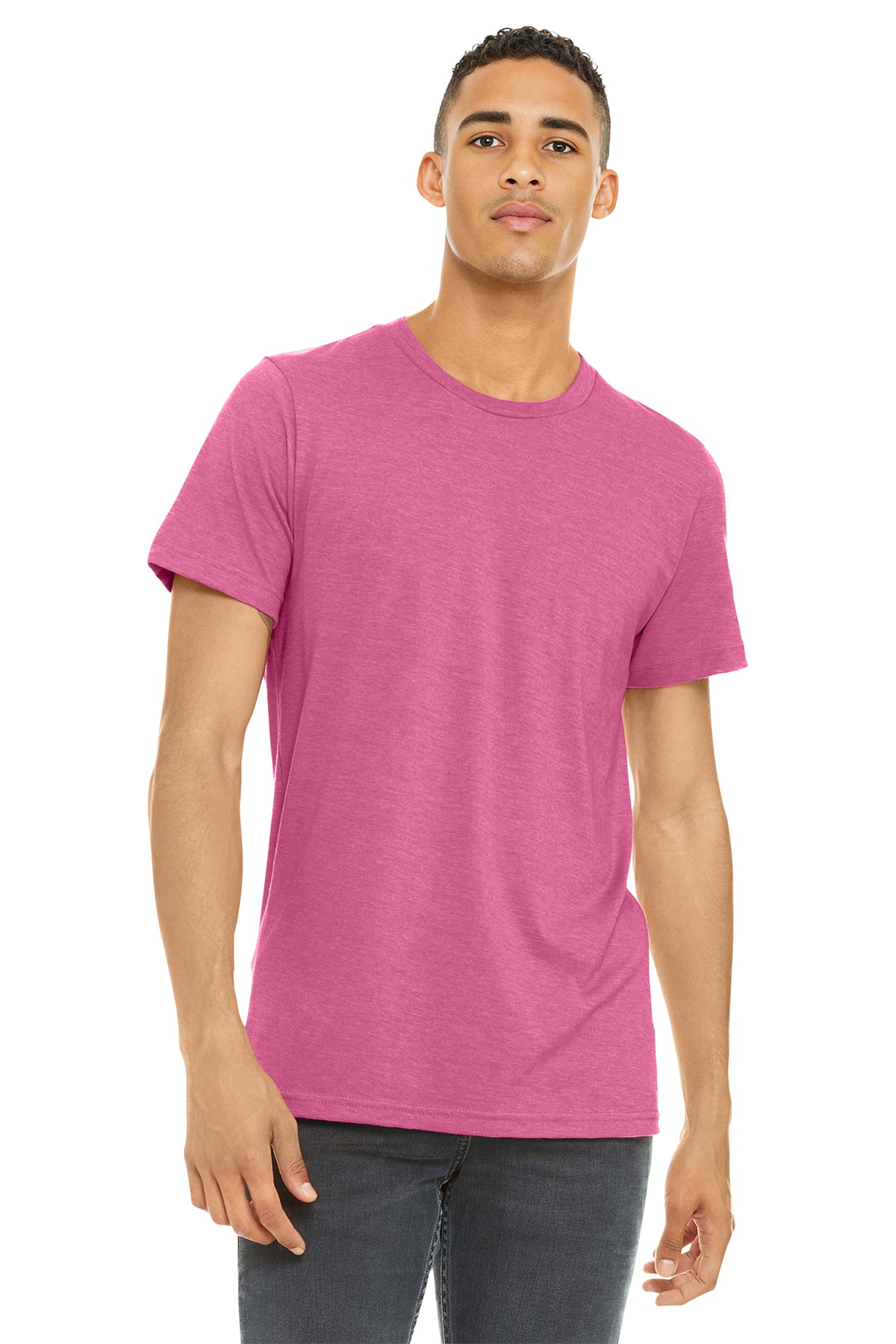BELLA+CANVAS¨ Unisex Heather CVC Short Sleeve Tee
