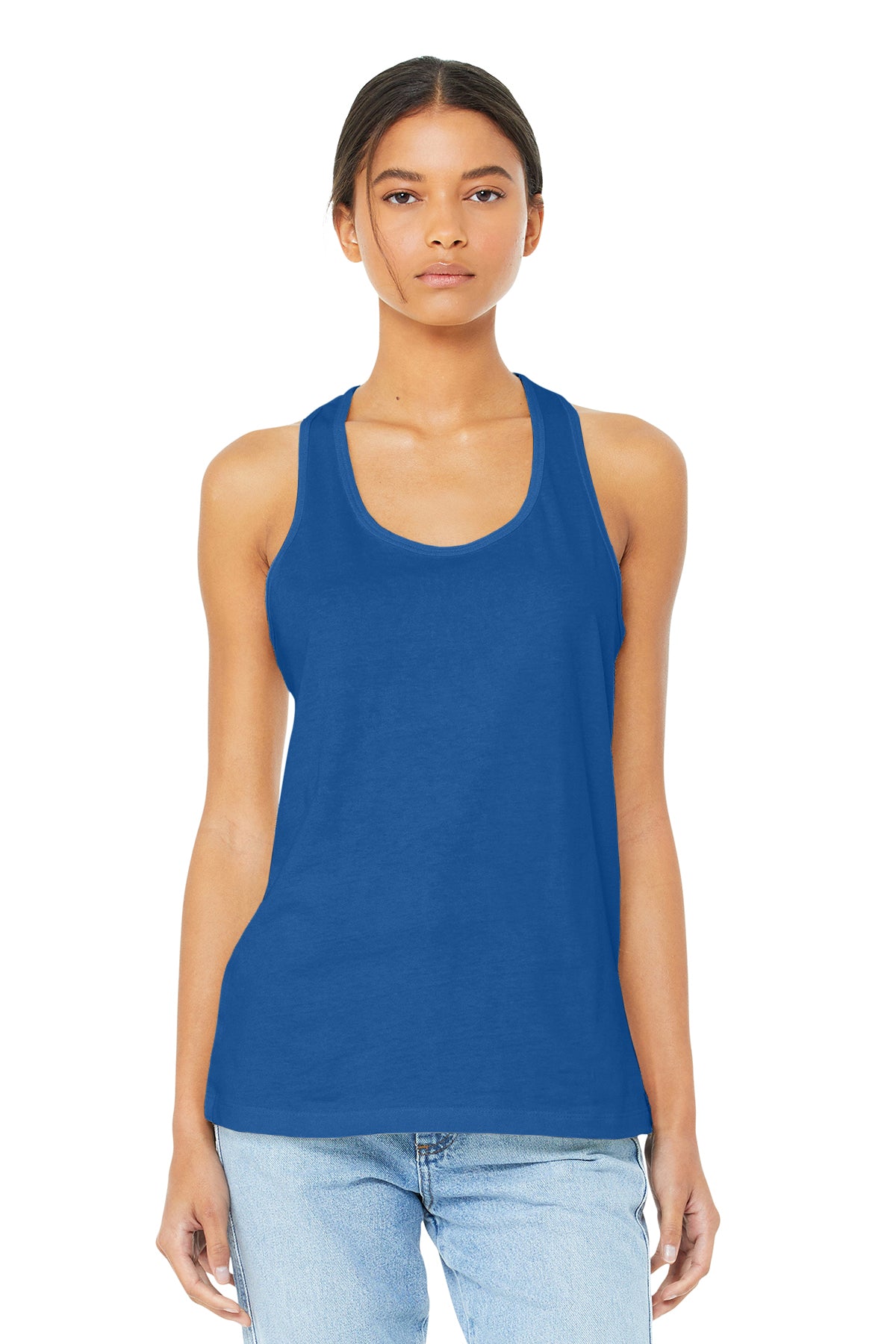 BELLA+CANVAS Womens Jersey Racerback Tank