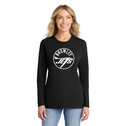 Port & Co™ Women's Long Sleeve Core Cotton Tee